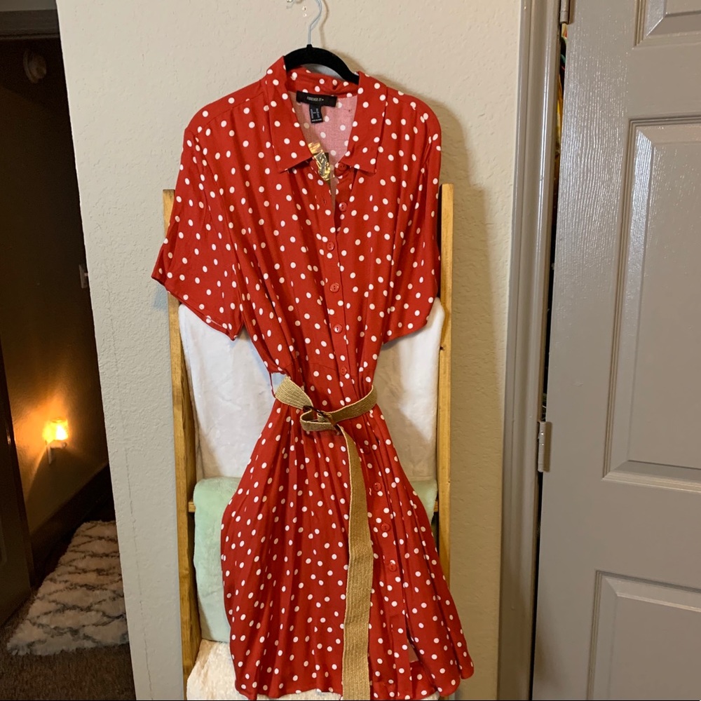 NWT Forever 21 Dress with Belt